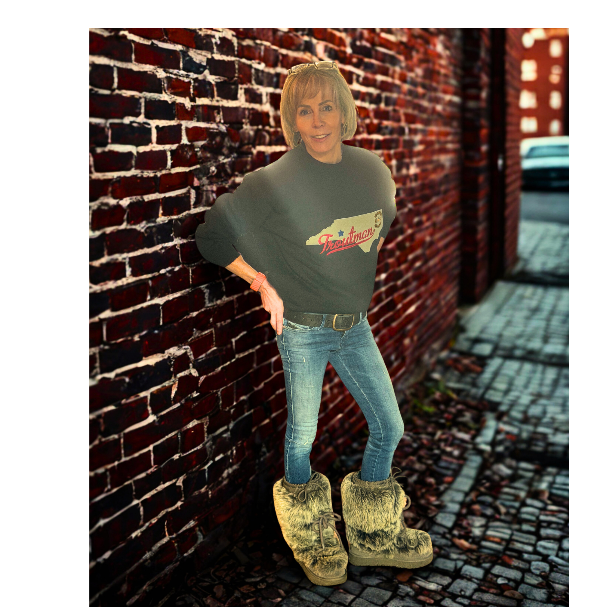 Troutman, NC Crewneck Sweatshirt — Local Legend Edition
