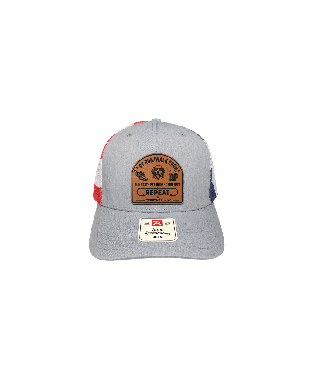 The Run • Dogs • Beer • Repeat Hat