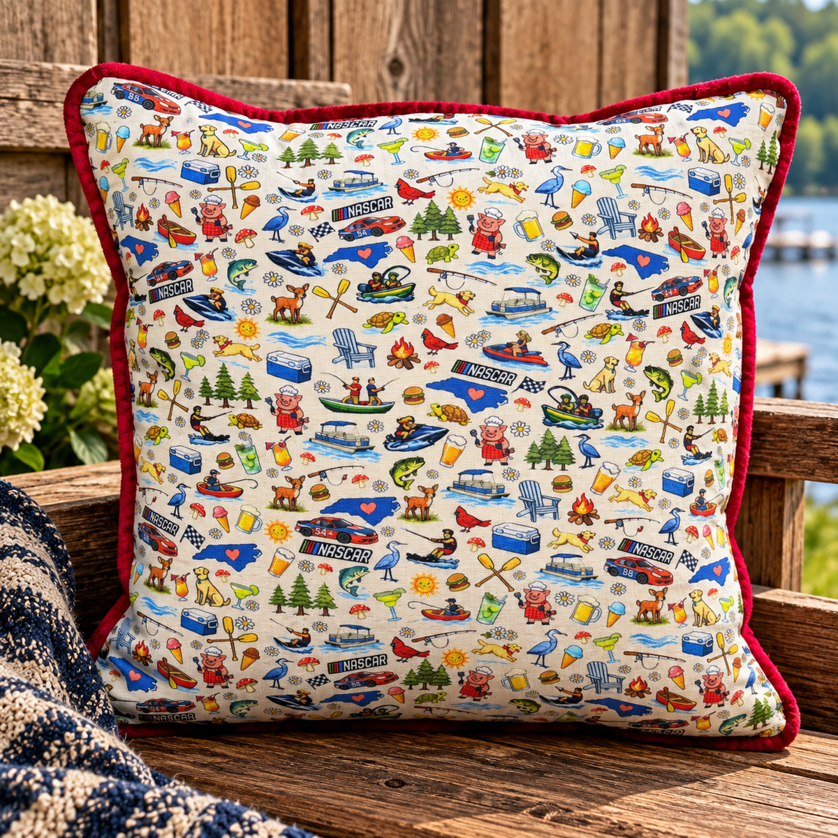 The Grand Tour – Lake Norman Pillow