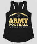 Game Day at Michie – Women's Metallic Gold Army Tank