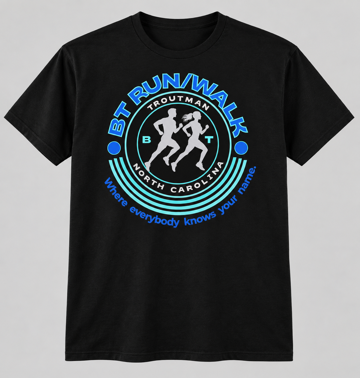 BT Run Crew Unisex T-shirt — Fall Race Edition
