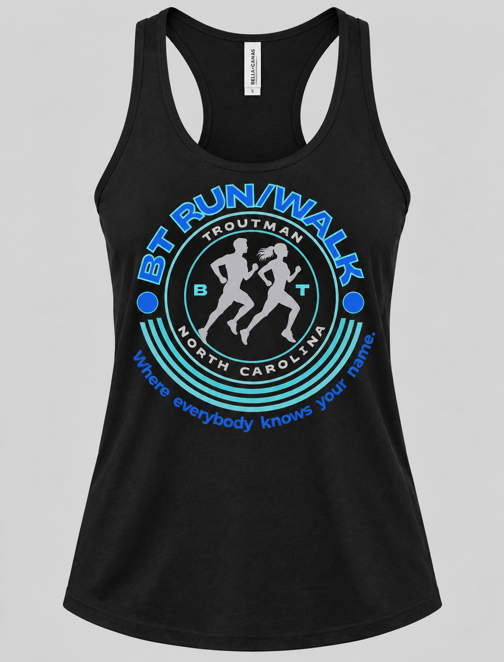 BT Run Crew Women’s Racerback Tank — Fall Race Edition